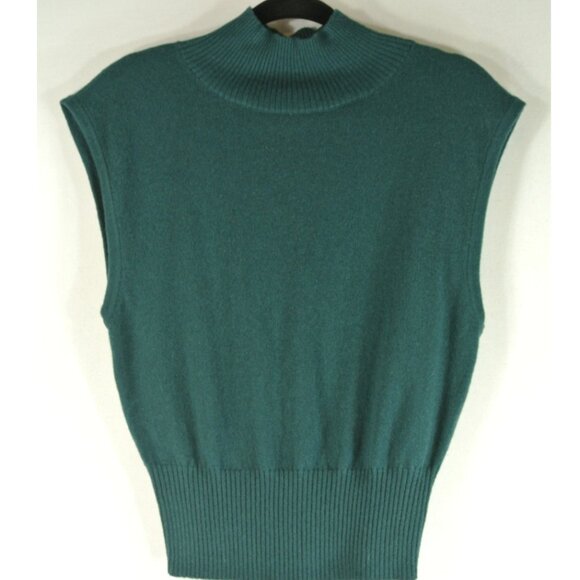 NEW Reformation Arco Cashmere Sleeveless Turtleneck Sweater M#2182 - Picture 5 of 10